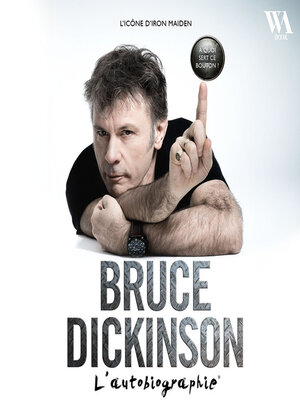 cover image of Bruce Dickinson, l'autobiographie